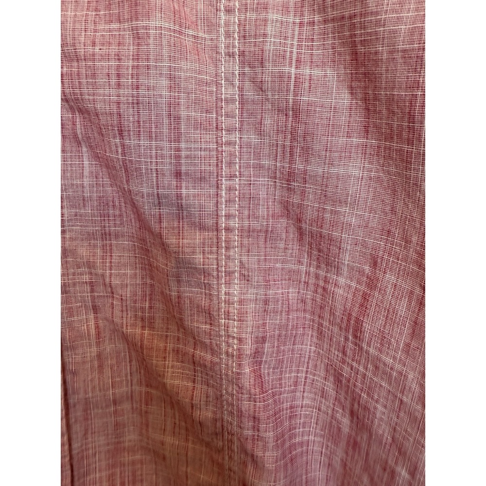 Marc Ecko Mens Gingham Plaid Button Up Dress Shirt Size M Nautical Preppy Cotton - Picture 4 of 10